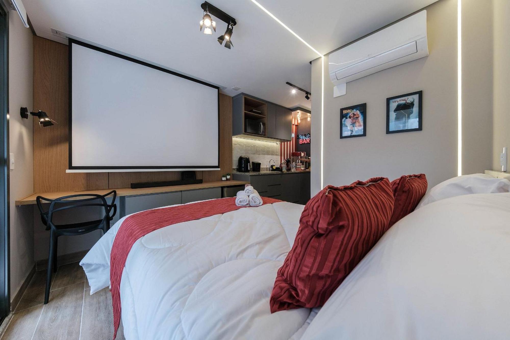 Apartamento Sl105 - De Cinema No Metro Republica *